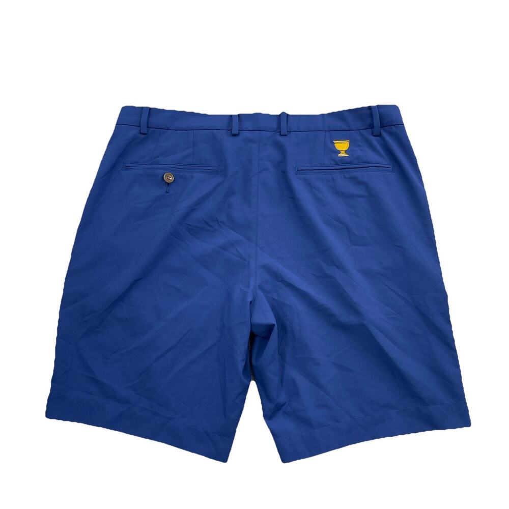 Draddy Sport Shorts Size 34 Men Golf Performance Shorts Blue 8" Inseam 62-12